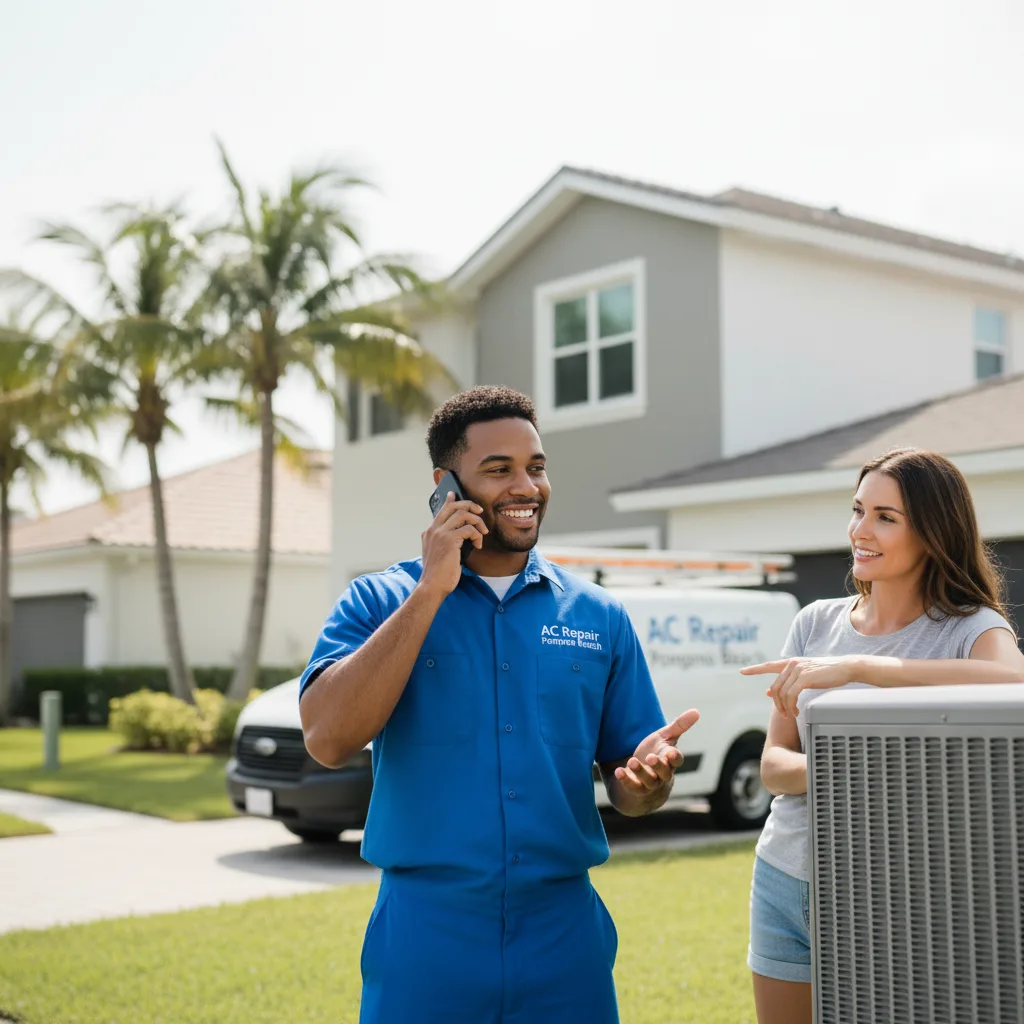 AC Repair Pompano Beach customer support in Sandy Oaks